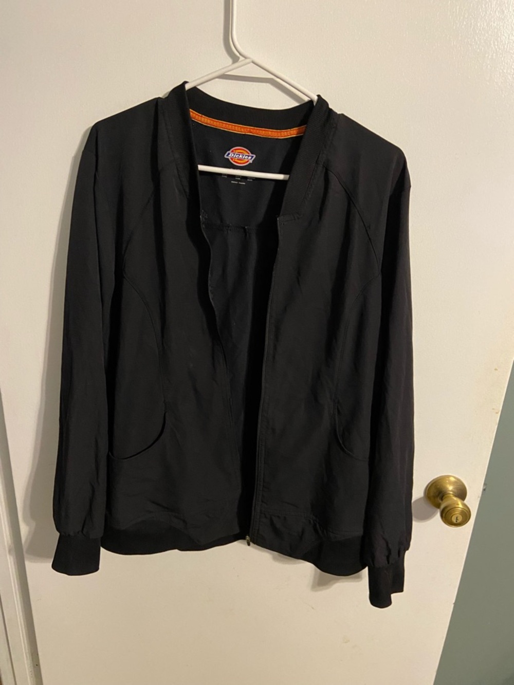 Dickies Black Jacket with Orange Trim